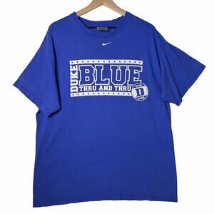 Vintage Nike Duke Blue Devils Graphic Tee Men's size XL